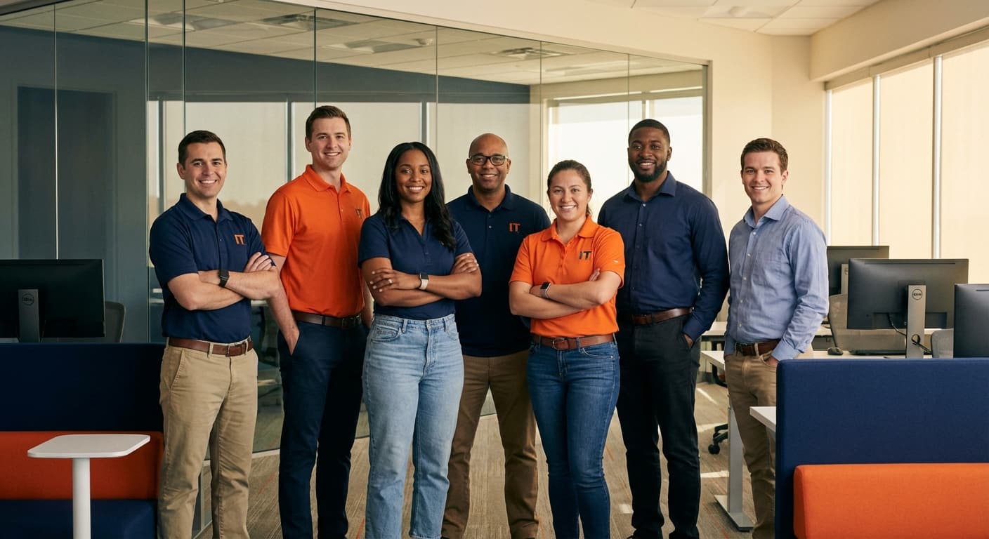 The ICIT Solutions team in our Houston office